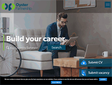 Tablet Screenshot of oysterpartnership.com